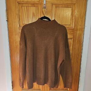 Eloquii Camel Knit Sweater